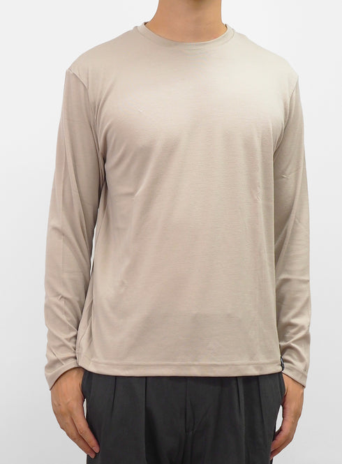 C/O. 尾州ウールクルーネックカットソー/Bishu wool crew neck T-shirt